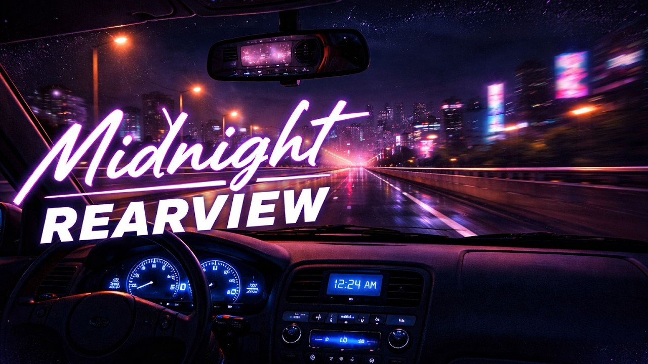 Midnight Rearview 🌃 Late Night Drive Chill Vibes | Pleasant Music