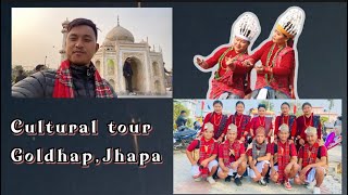 Cultural tour at Goldhap,Jhapa