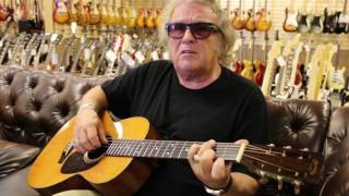 Don McLean (American Pie) playing a 1954 Martin 0021 at Norman's Rare Guitars