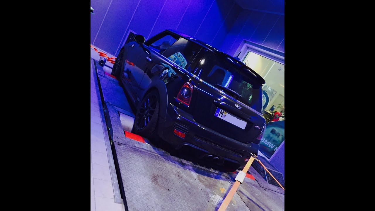 MINI R56 JCW John Cooper Works DYNO-run, Leistungssteigerung, Softwareanpassung