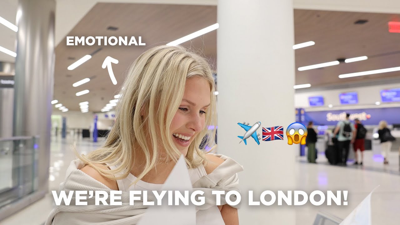 СЮРПРИЗ ДЛЯ ЖЕНЫ С ЕЁ ПЕРВОЙ ПОЕЗДКОЙ В ЛОНДОН! *эмоциональная реакция*