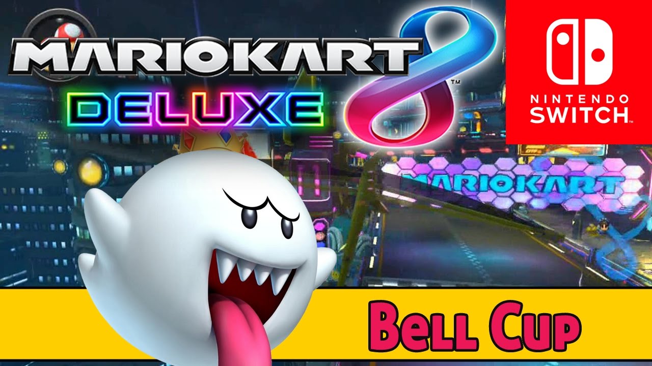 MARIO KART 8 DELUXE (Nintendo Switch) - Bell Cup 50cc - King Boo Gameplay