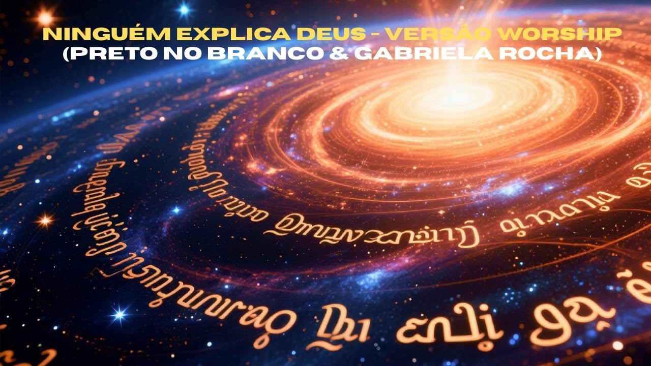 Ninguém Explica Deus - Versão Worship 2026 - (Preto no Branco & Gabriela Rocha)