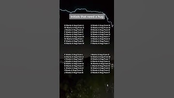 Initials that need a hug #initial #initials #foryou #fyp #fypシ #foryoupage