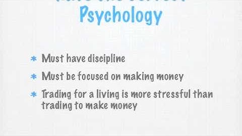 How To Be a Pro Trader