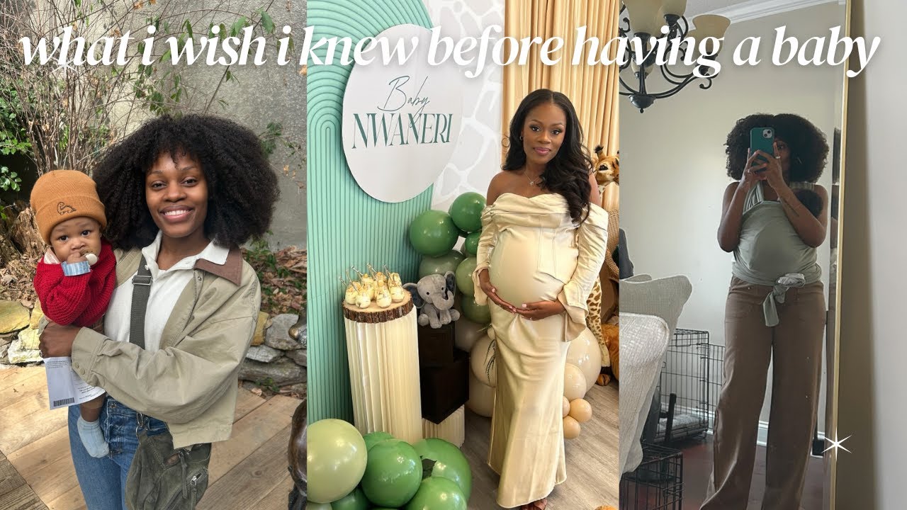THINGS I WISH I KNEW BEFORE HAVING A BABY | Advice For New and ...