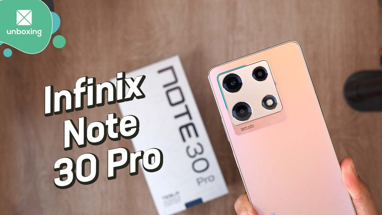 Celular INFINIX Note 30 Pro 256GB/8GB RAM - Oro Variable