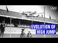 Mens high jump through the years