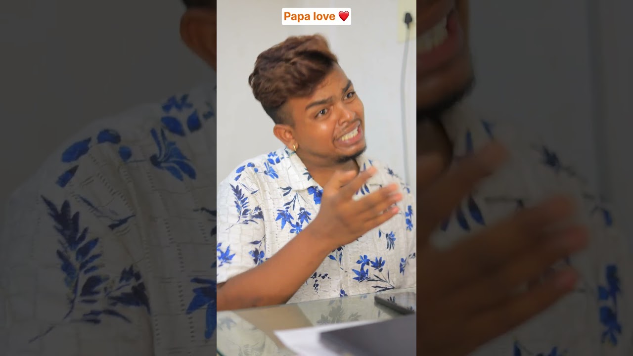 Papa loves 🥺 | The most viral video by baapbeta 🔥 #ytshorts #shorts