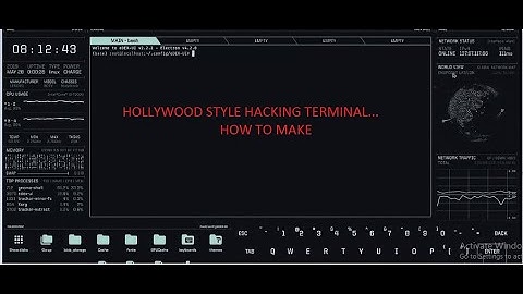 HOLLYWOOD STYLE HACKING TERMINAL-EDEX TERMINAL-HOW TO INSTALL