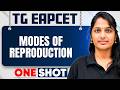 Modes Of Reproduction Complete in 1 One Shot | Botany | TG EAPCET in Telugu | All Topics Covered
