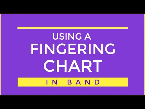 How to Use a Fingering Chart in Band