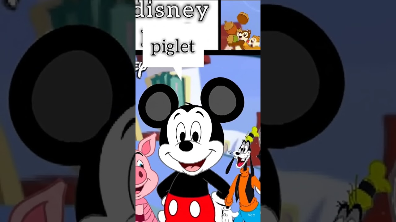 disney piglet, pooh & eeyore movie 1