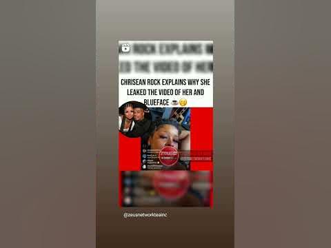 chrisean explains the sex tape leaked 🥵🤯 #jaidynalexis #chriseanrock #