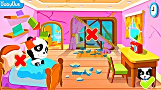 Baby Panda Earthquake Safety Tips | Kids Games | Gameplay Videos | For Children | BabyBus. Part-1 screenshot 5