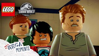 Aaaah, a Ghost! 👻 | LEGO Jurassic World: Legend of Isla Nublar | Mega Moments