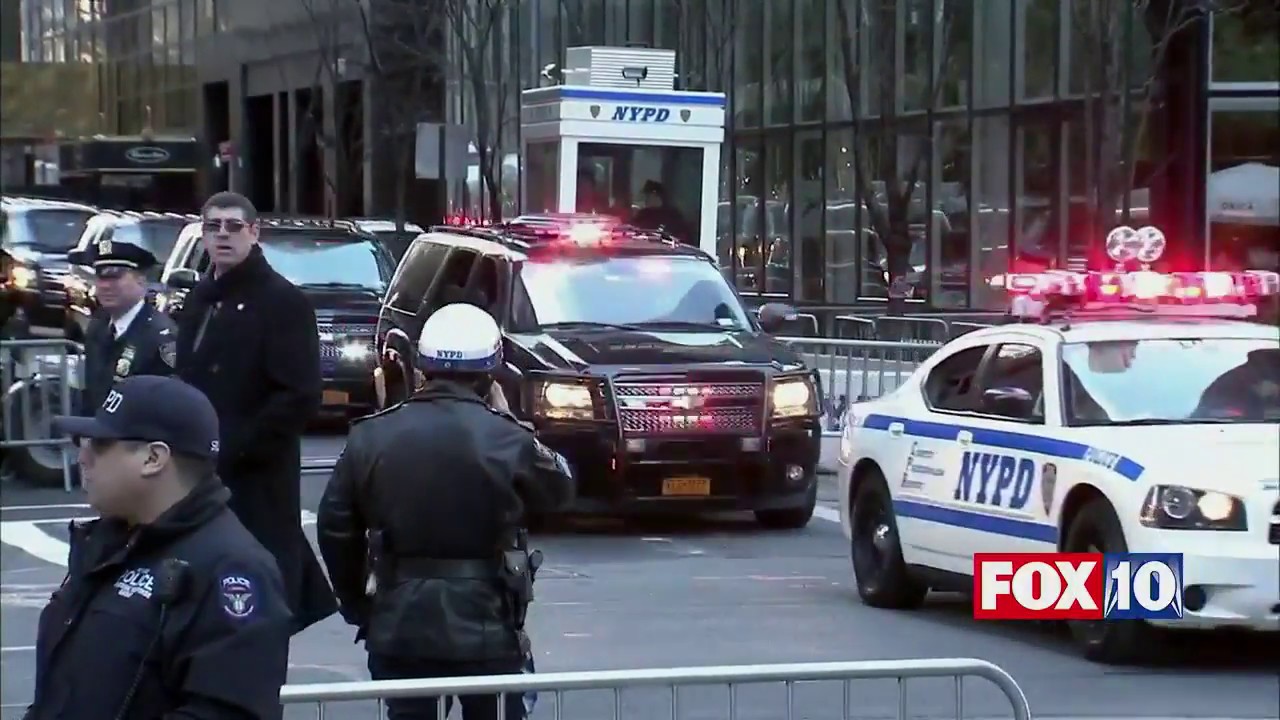 IT'S OFFICIAL: Donald Trump Leaves Trump Tower in NYC, En Route to Inauguration in D.C.