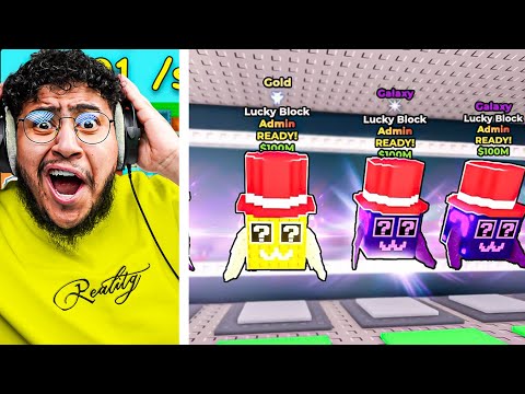 فتحت كل الاكي بلوك بحظ المتابعين في ماب السرقة Roblox Steal A Brainrot