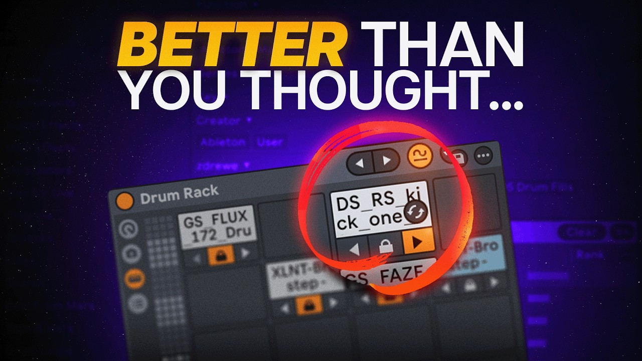 The MOST SLEPT ON Ableton Drum Rack Feature