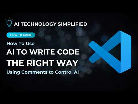 How to Use AI to Write Code the Right Way -  Using Comments to Control AI