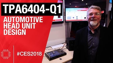 Industry Leading 50-W, 2.1-MHz Analog-Input 4-Channel Automotive Class-D Audio Amplifier