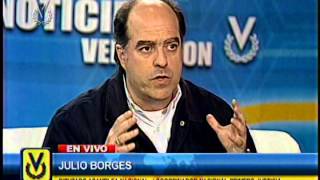 Venevisin Interview Julio Borges Deputy To The National Assembly
