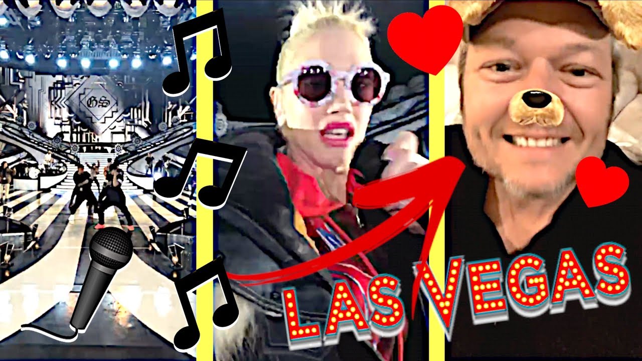 Gwen Stefani BACKSTAGE on her #Jusagirlvegas concert 🎤😱