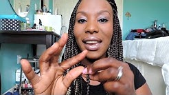 How to: Seal The Ends Of Your Box Braids | BeautyByChick