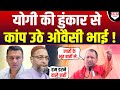 &#39;शेर&#39; बनने चले Owaisi भाईयों को Yogi ने उधेड़ कर रख दिया !