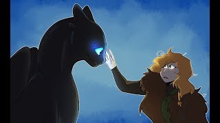 When Toothless Baby Meets Hiccups Child A How To Train Your Dragon Story