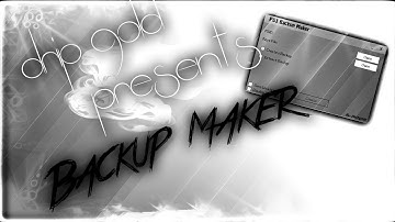 EASY TO USE PS3 Modded Backup Maker v1 Made By: DRiPGOLD