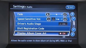 2016 Infiniti QX50 - Control Panel and Touch Screen Overview (if so equipped)
