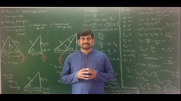 Lecture 5 - Analysis of centrifugal pumps #4 - Module 5- Turbomachines by GURUDATT.H.M