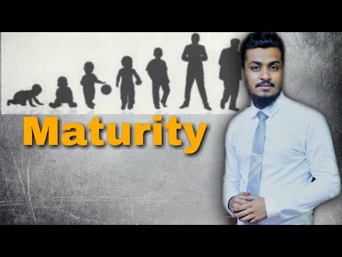 What Is Maturity In Life? | Aniss Ahmed
