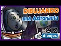 👩‍🚀  COMO DIBUJAR una "ASTRONAUTA"  / CONCEPT ART -  DISEÑO y CREACIÓN DE PERSONAJES CARTOON *** CIZ