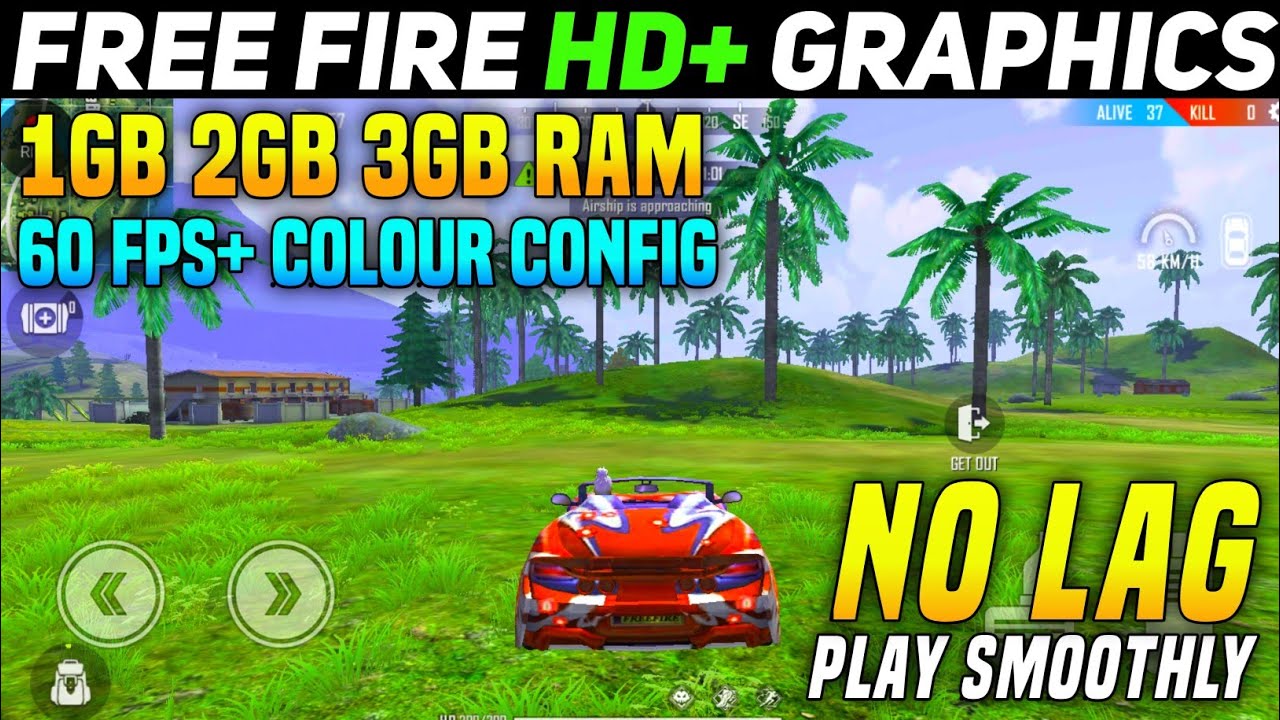 Free Fire HD Graphics Kaise Kare Play Free Fire Smoothly 1GB Ram No