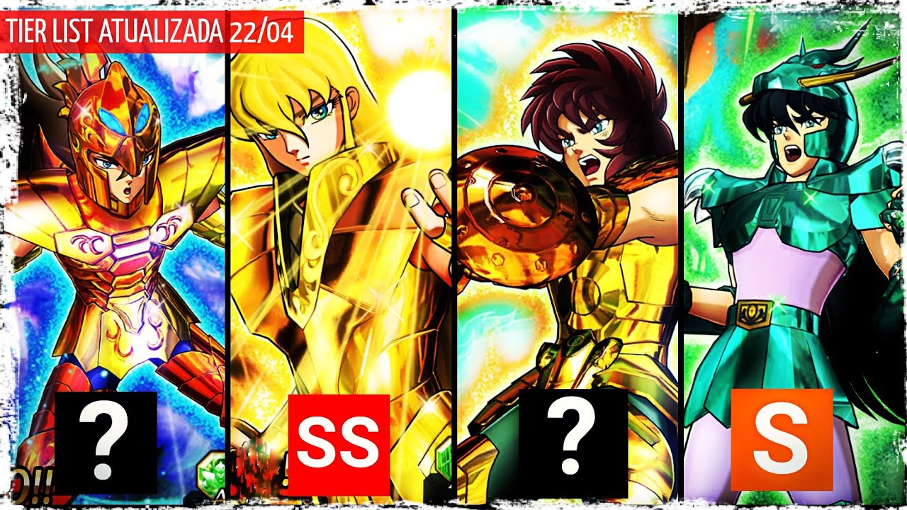 Tier List Atualizada 22 04 Os Melhores Personagens Saint Seiya Shining Soldiers