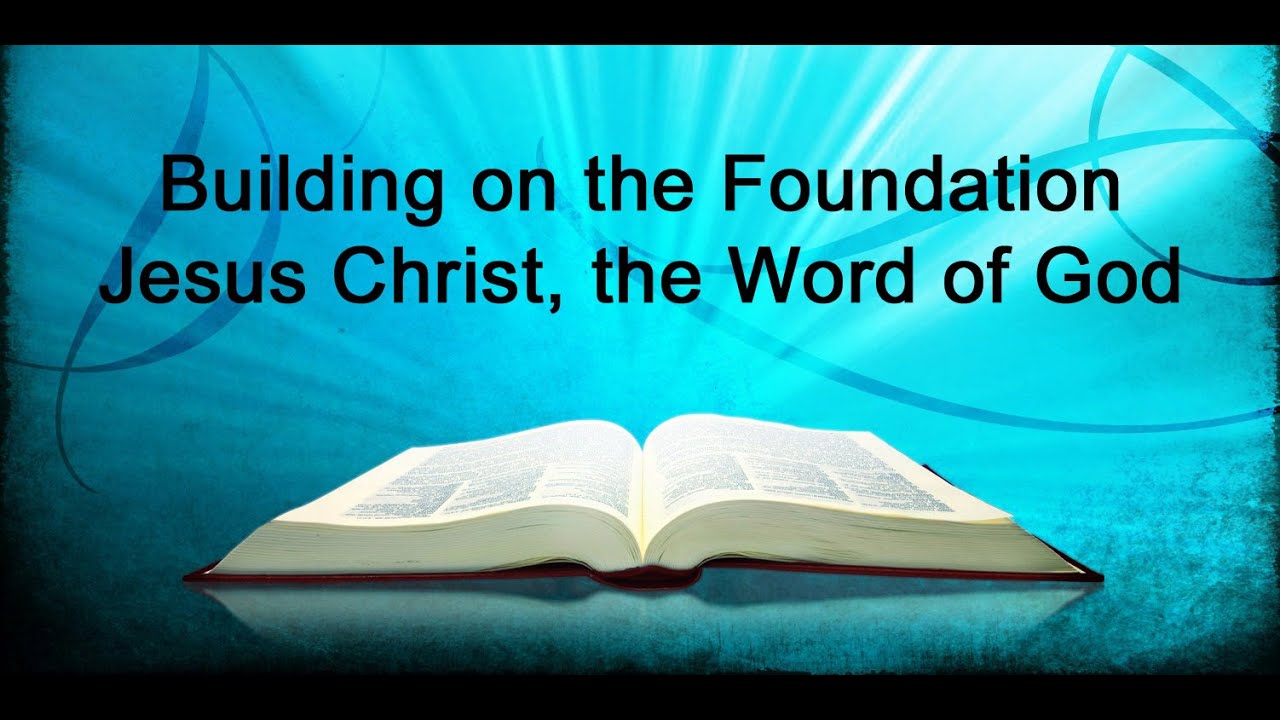 1/ Take heed how you build on the Firm Foundation of Christ Jesus - YouTube
