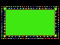 green screen Light Frame Border Line - HD- Video- light effect