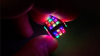 Pikocube Is It The Smallest Led Cube On Earth? Complete Build Makermoekoe