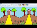 drawing in computer painting @SmartEduc #mspaint