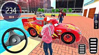 Spiderman Drive McQueen Super Car Police Train - Funny Gameplay Walkthrough #17 - Android GamePlay screenshot 3