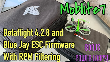 Moblite 7 Betaflight 4.2.8 + Blue Jay ESC Firmware with RPM Filtering
