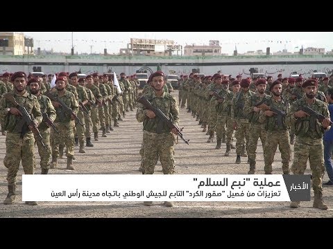 تعزيزات للجيش الوطني تدخل الأراضي السورية بالقرب من رأس العين