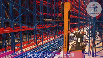 Double Deep Racking System In Cold Storage  |  EURORACK Mechanical jsc.