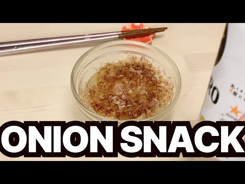 Easy! Addictive Onion Snacks Japanese Beer Snacks made by my husband 5
