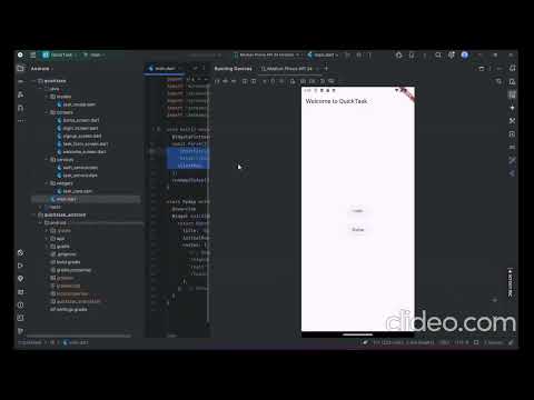QuickTask - Bits Assignment Cross platform Application Development