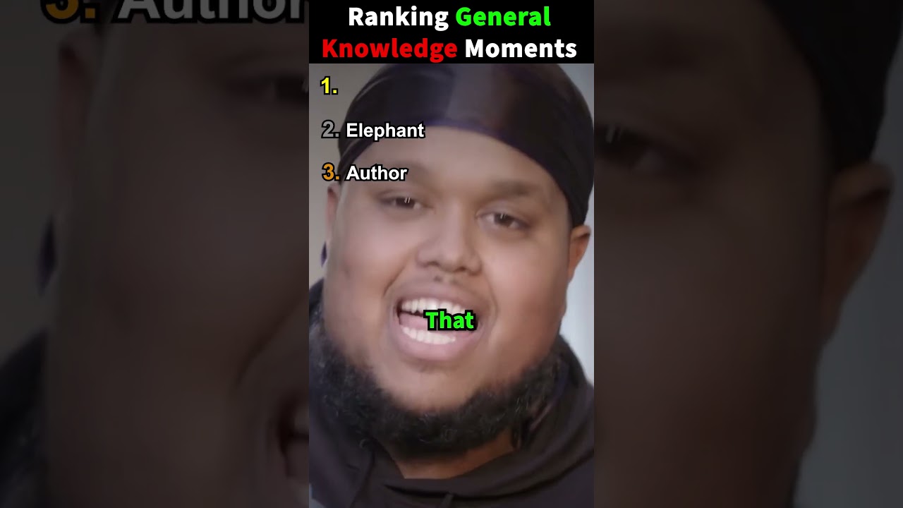 Ranking General Knowledge Moments