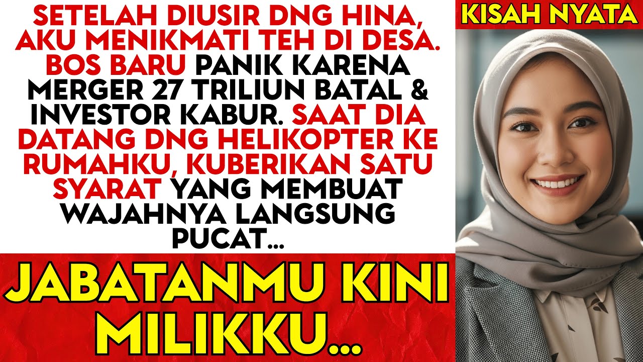 Aku DIPECAT Setelah 20 Tahun, Besoknya CEO Sujud Karena Proyek Rp27 Triliun Milikku BATAL Total...