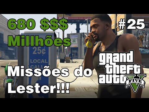 Vídeo: GTA 5 Assassinatos No Mercado De Ações E Dinheiro - BAWSAQ, LCN, Missões Lester E Como Ganhar Dinheiro Rápido No Modo GTA 5 História